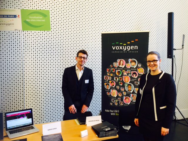 VoxygenSAS's tweet photo. @Villes_Internet #WebReader @parisnumerique #label2016 @Montrouge92 Rencontrez nous jusqu'à 19h ! https://t.co/eCyOqq4S7b