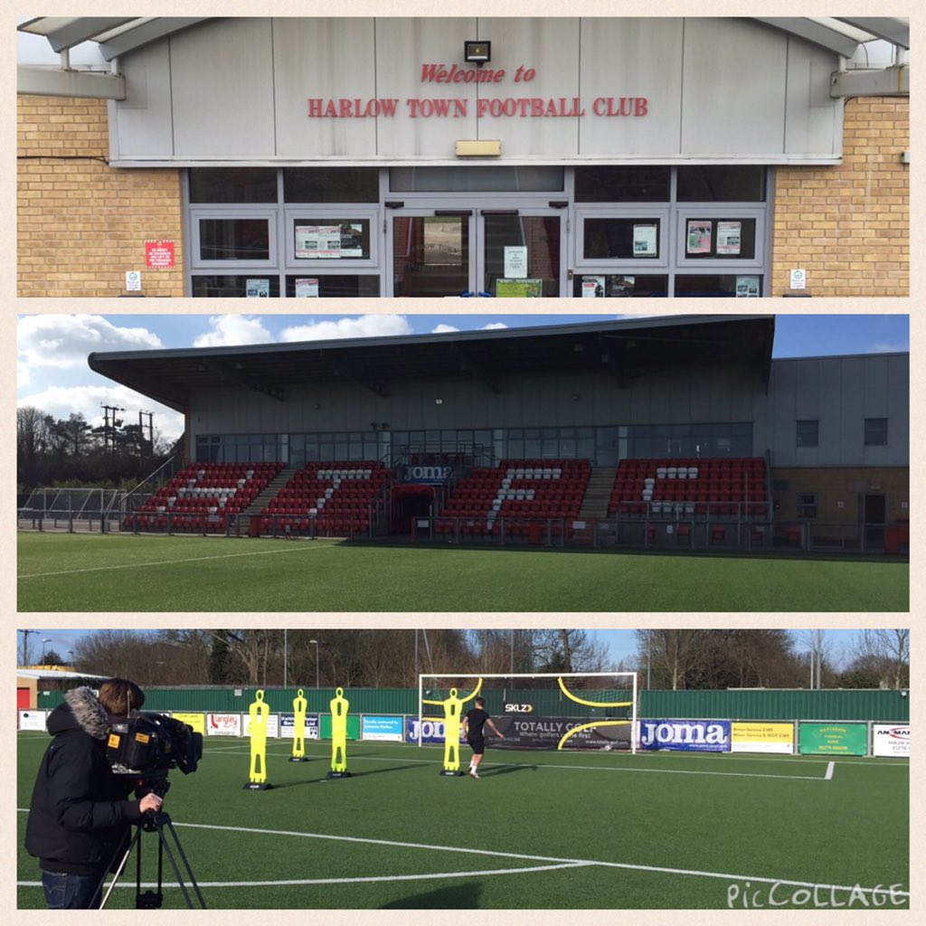 We filmed the next instalment of "The Specialist" today <a href="/HarlowTownFC/">Harlow Town FC</a> with the <a href="/SuperiorStriker/">Superior Striker</a> watch this Saturday!