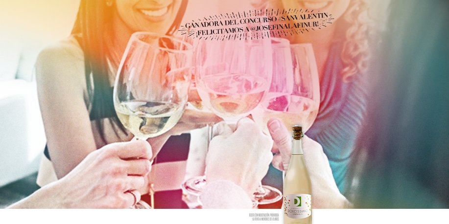omniumwines's tweet photo. Felicitamos a la ganadora del concurso #SanValentin por la caja de Espumante #Omnium #Dolcissimo @josefinalafinur https://t.co/LKycGCiDtB