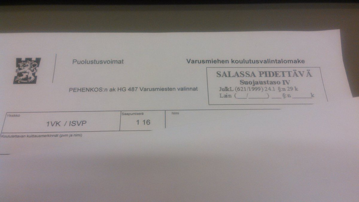1VK_Chief's tweet photo. Savu tuprahti piipusta. #1VK esitys valinnoista julkaistaan tänään. #KARPR #intti https://t.co/pa0DEwJSZa