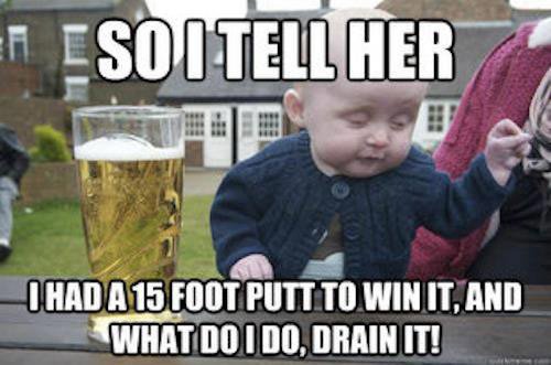 Sounds like one of my buddy's fishing stories!