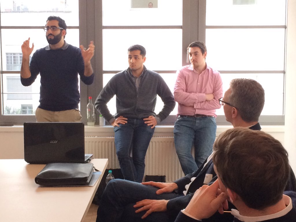schwarzwildinfo's tweet photo. Im @socialimpactlab ist unsere 5. Station der MIT #StartUp Safari mit https://t.co/1ZCFbcDrYw und Nutris #frankfurt https://t.co/8Fimq1V7Co
