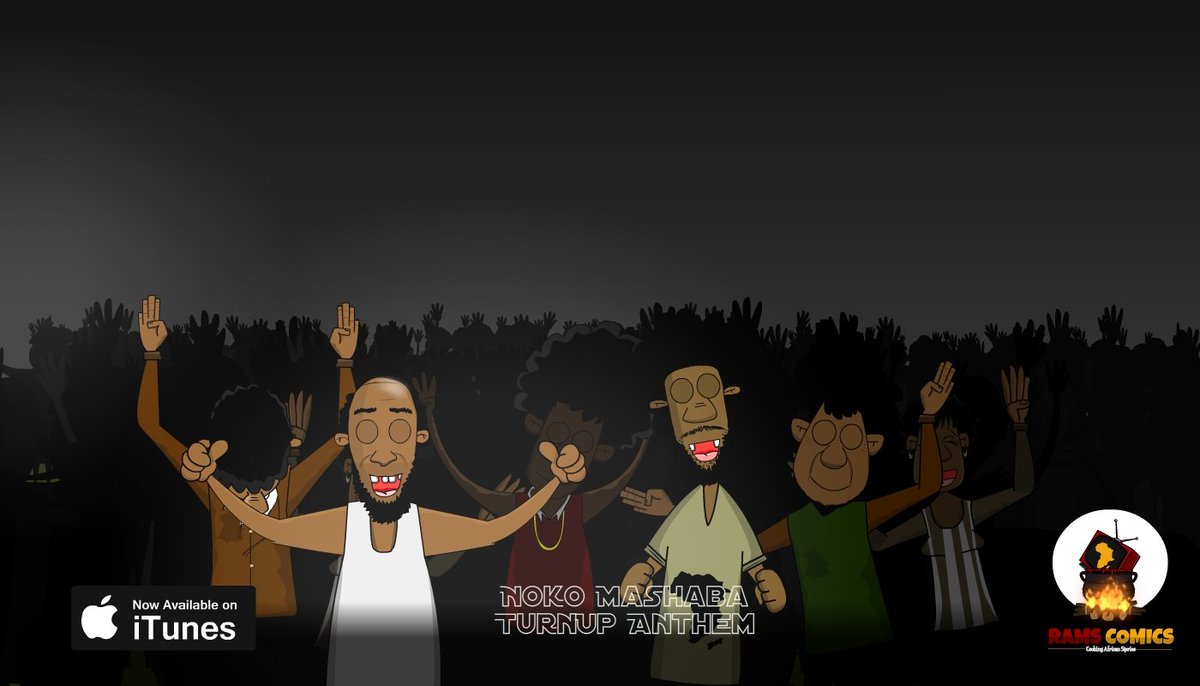 Ramscomics's tweet photo. Don't forget NEW NOKO MASHABA SONG dropping tomorrow. Get it on Datafile, iTunes. #TurnUpAnthem #RamsComics https://t.co/1PKDtJvWJl