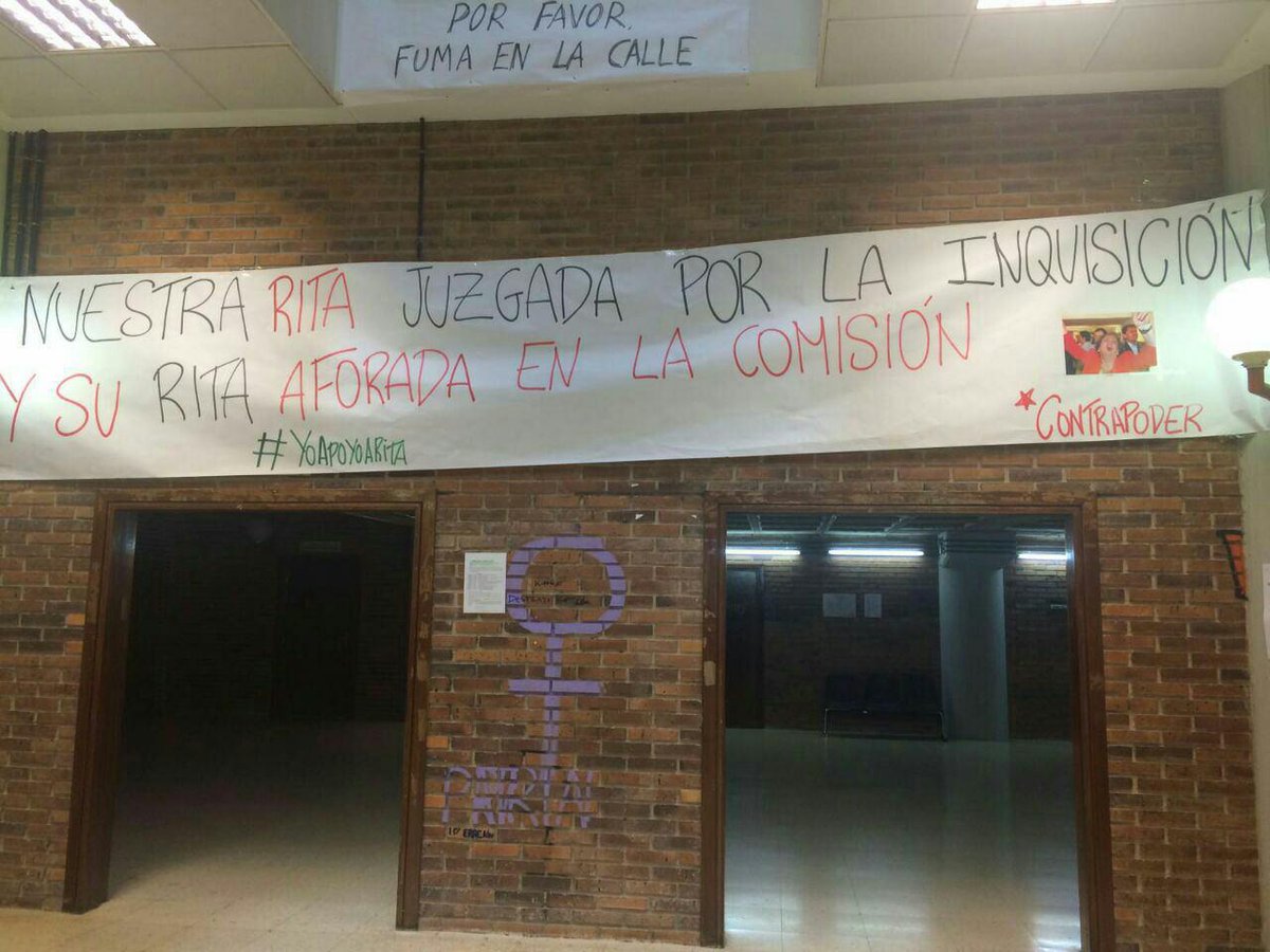 Nuestra <a href="/Rita_Maestre/">Rita Maestre 🌾</a> juzgada por la inquisición y su Rita aforada en la Comisión