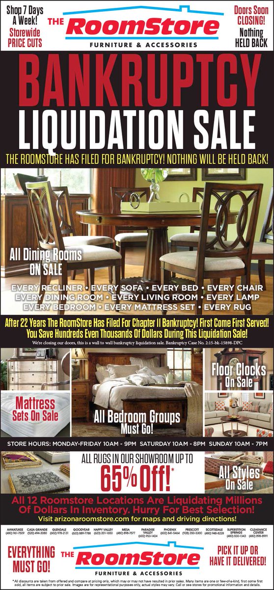 AZRoomStore's tweet photo. You won't want to miss our Biggest Liquidation Sale Ever! https://t.co/Fk605LowBw https://t.co/LaMObI0hB5