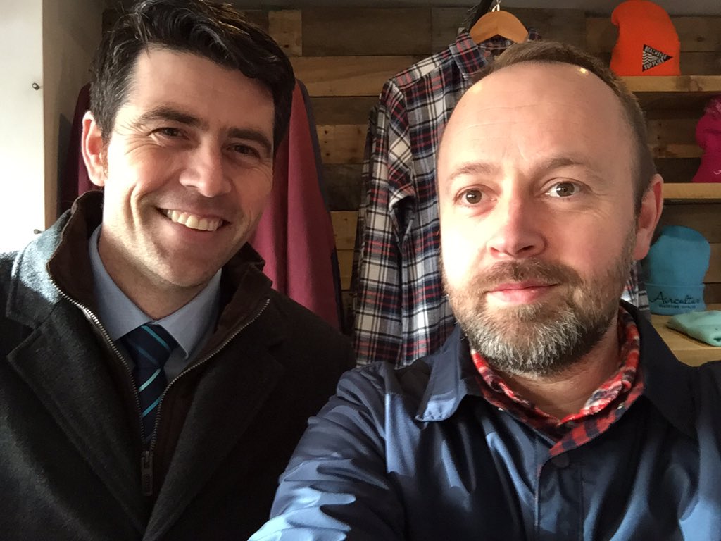 Had a visit from <a href="/scottmannmp/">Scott Mann</a> today, to talk about the next phase of Bude Skatepark. #bigupbude #budeskatepark