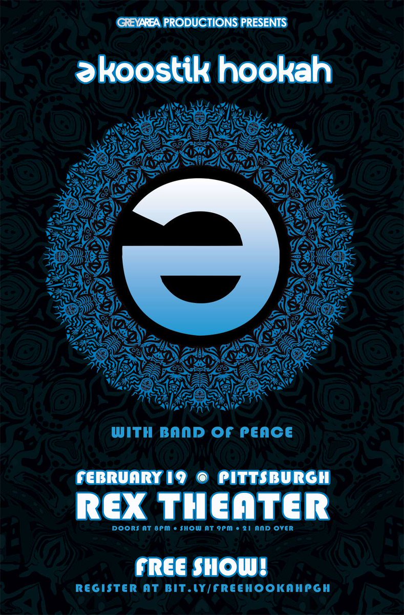 Free show Friday in Pittsburgh with Band of Peace!