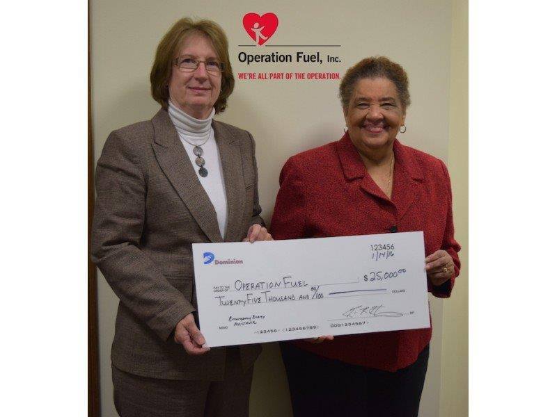 #EnergizingOurCommunities: We recently gave a $25K check to @OperationFuel to help their Energy Assistance Program.