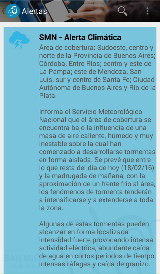 GestionMSM's tweet photo. #Atención #app #SMInteractiva #AlertaClimática anticipate sumándote a nuestra comunidad https://t.co/hyUkUB6MnB https://t.co/A7K6029xJY