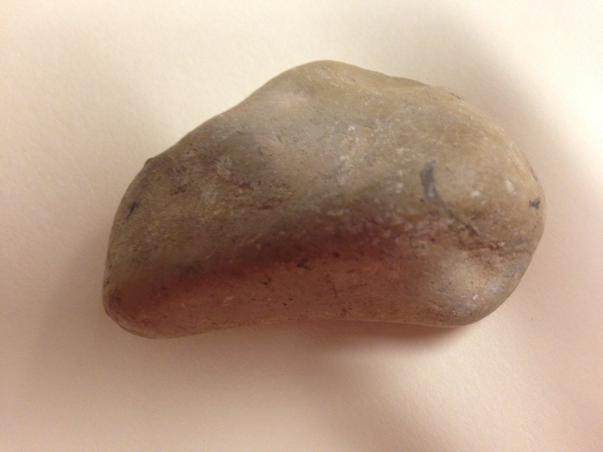 AllAboutTheOne's tweet photo. Perhaps the most famous stone in history. Is this the stone that David used to kill Goliath? #FindOutThisWeekend https://t.co/9vvj3SYT31