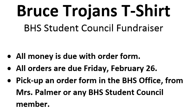bethblackpalmer's tweet photo. @Bruce_High 
On Sale Now: Bruce Trojan T-shirt 
Adult Comfort Color:  SS $17, LS $20 
Youth Gildan: SS $13, LS $16 https://t.co/1NHFVWvm7t