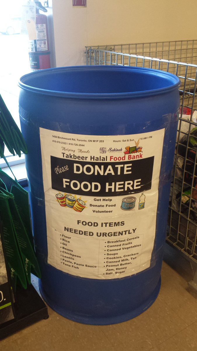 TakbeerFoodBank's tweet image. Thank you Fresh Co &amp;amp; Br. Asama Elsekely for helping Takbeer Halal Food Bank partner with FreshCo's Markham location.