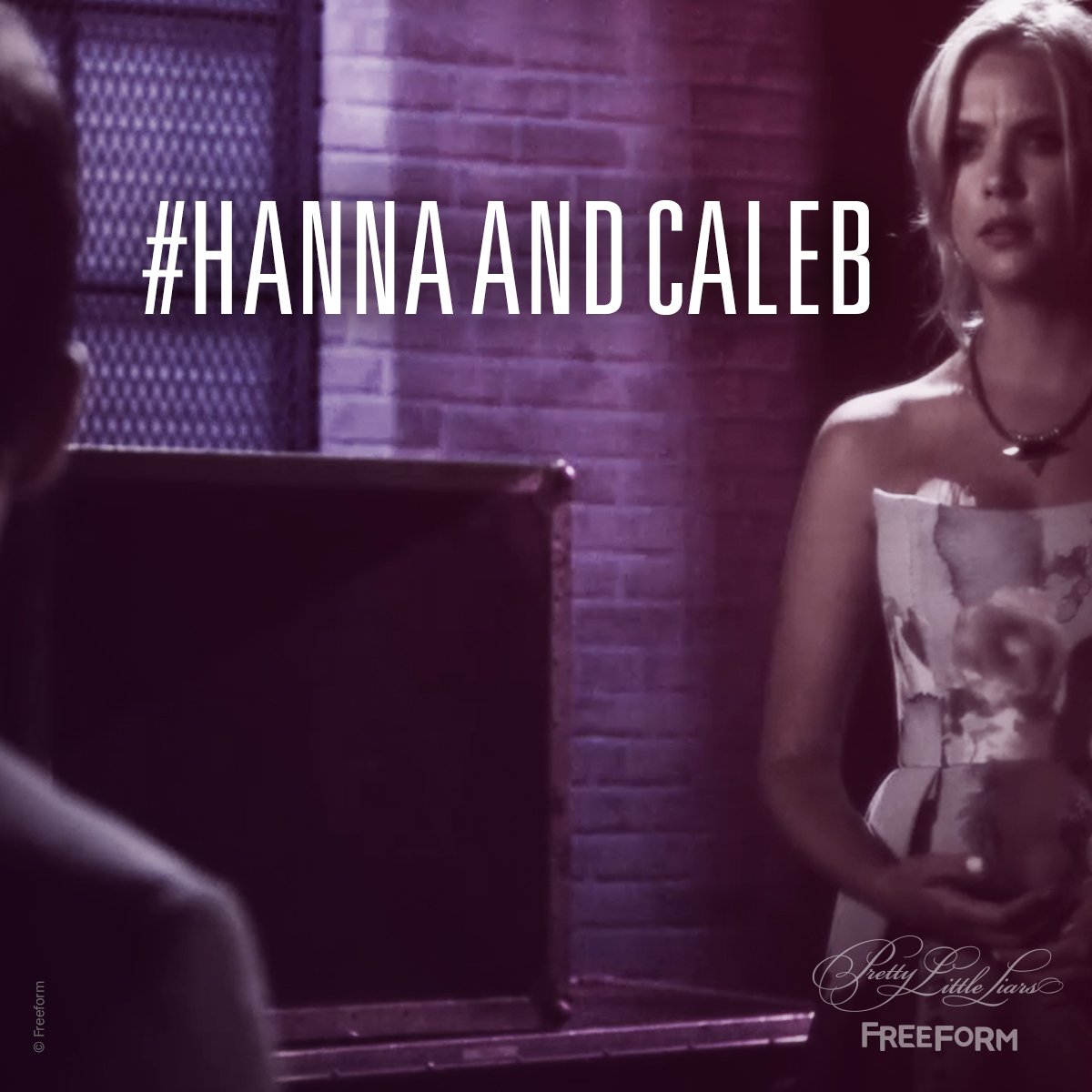 FreeformTV's tweet image. All the #Haleb feels. #PrettyLittleLiars