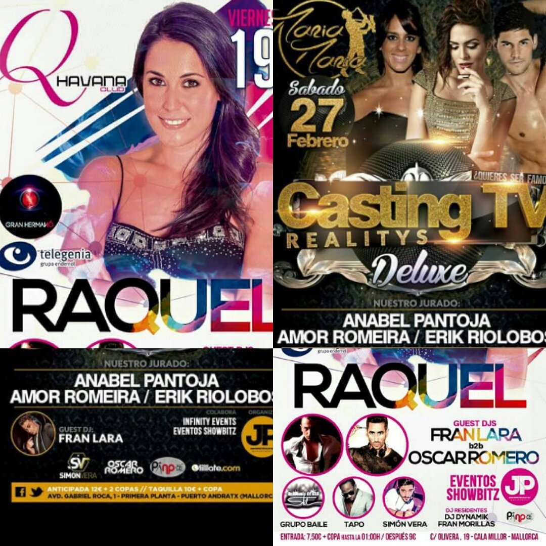 FranLara__'s tweet photo. Se avecinan dos fines de semana interesantes ... #LoveMallorca 💖🎧 

 #FAMOUSNIGHT

 #CASTINGREALITYTVDELUXE https://t.co/ZYyuzHxuqV