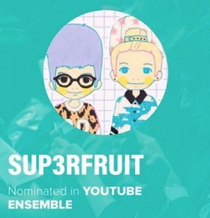 SUP3RFRUIT's tweet image. RT if you voted for us in the @ShortyAwards! ctt.ec/r74a4