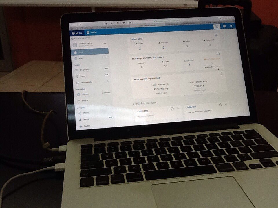 BluePalmDigital's tweet image. Live demo of the back end of Wordpress by @jabdulai #HowToBlogSeries