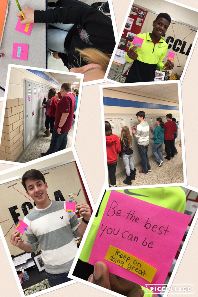FCCLAOhio's tweet photo. Great job Anthony Wayne FCCLA for spreading kindness and joy with a simple note! @NationalFCCLA https://t.co/2h6CnMcDCt