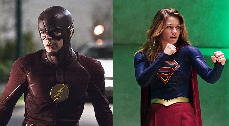 We're so pumped for #TheFlash/#Supergirl crossover! See what the stars are saying: ow.ly/YucwD