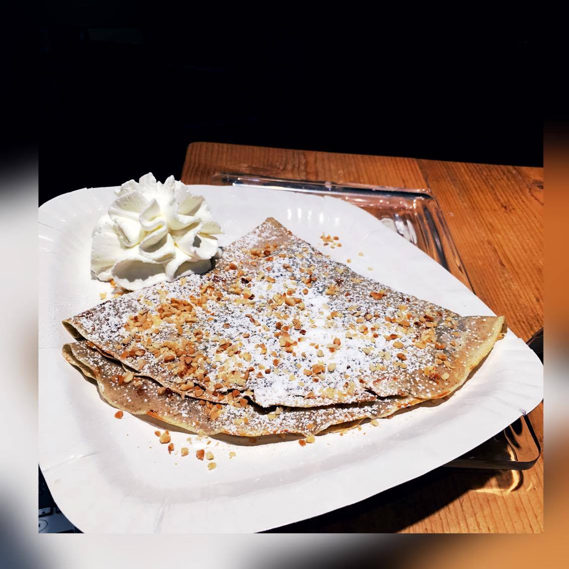 LaitBari's tweet photo. Passa da @LaitBari  per Le deliziose #crepes fatte con farina artigianale macinata a pietra e salsa #cacaoenocciole https://t.co/q8yIc2iBC8
