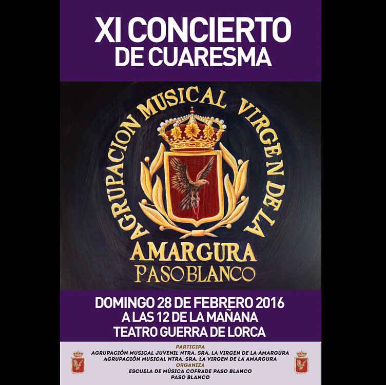 amarguralorca's tweet photo. Gracias al público de Lorca por agotar las entradas del XI CONCIERTO DE CUARESMA
Lleno total en el @teatroguerra https://t.co/3hBY6UUUlM