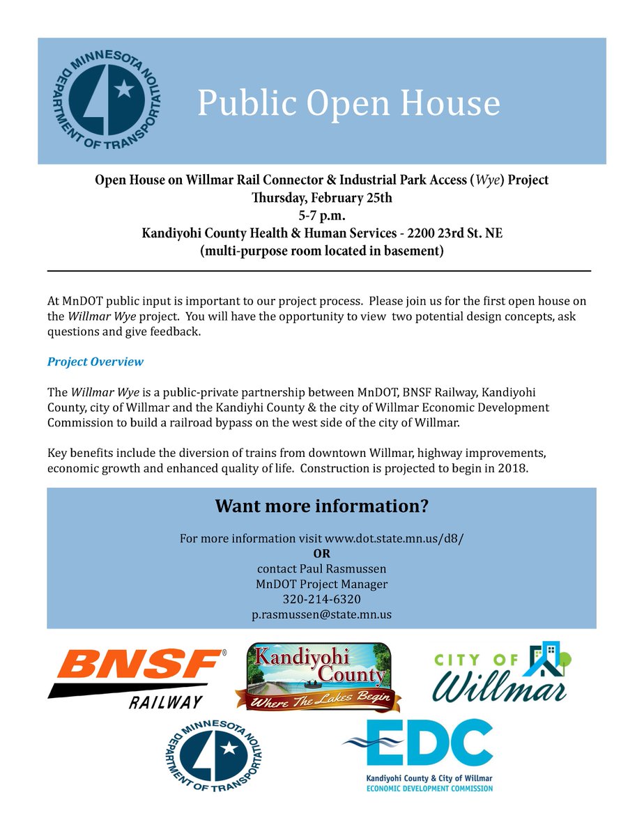 Willmar Wye Open House