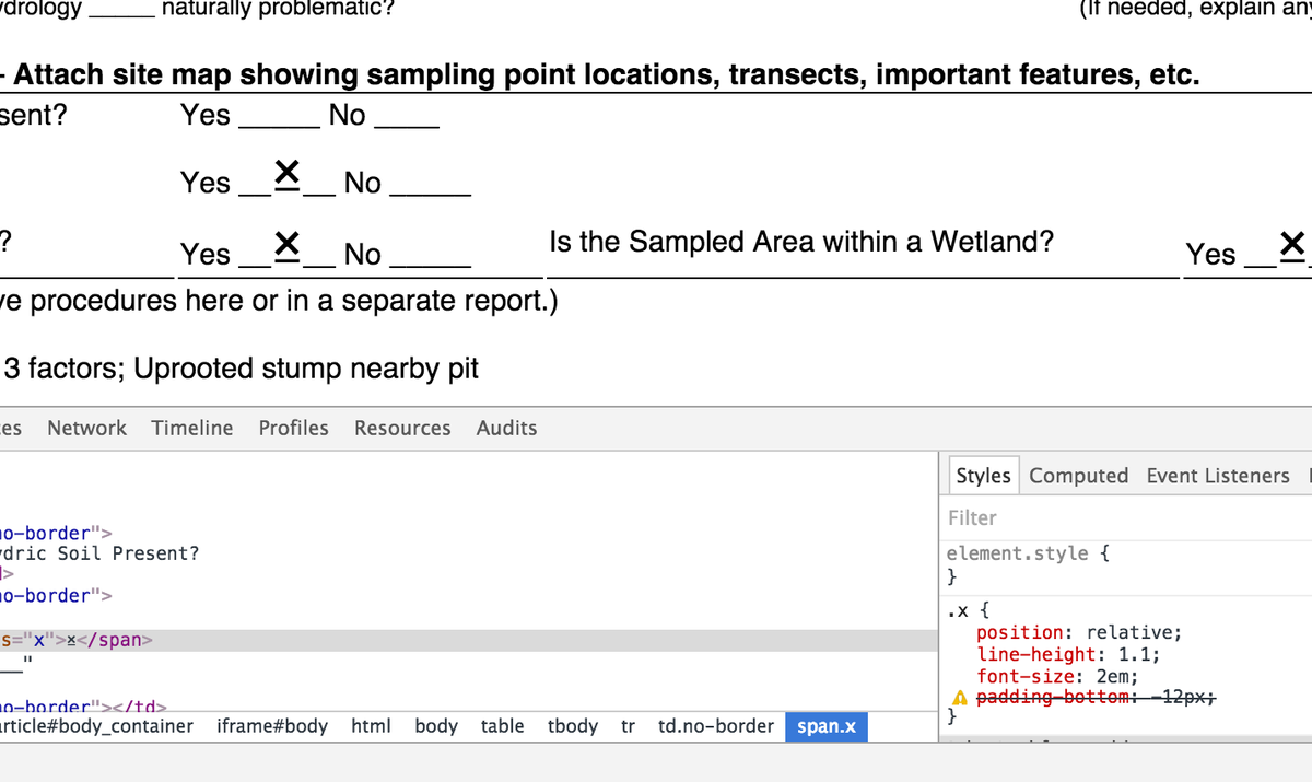 Katrography's tweet image. Any ideas on how to get a character pushed down in line with the other text? #CSShelp