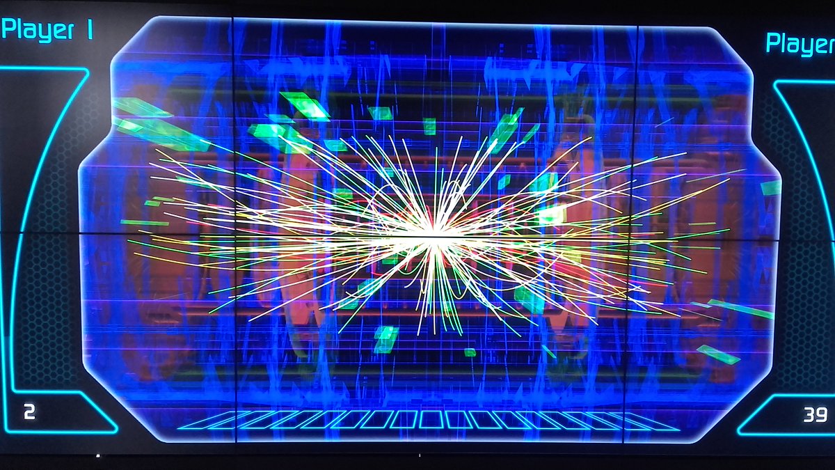 .<a href="/CERN/">CERN</a> interactive exhibition at #KTUsantaka: that‘s what happens when you play football with protons @KTUnews