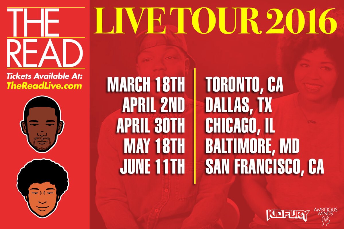 ThisIsTheRead's tweet photo. Tickets on sale tomorrow! #TheRead https://t.co/tFNoaSbZK4