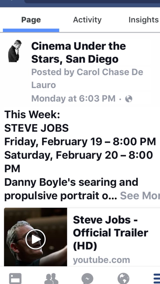 Cinema Under Stars tweet media