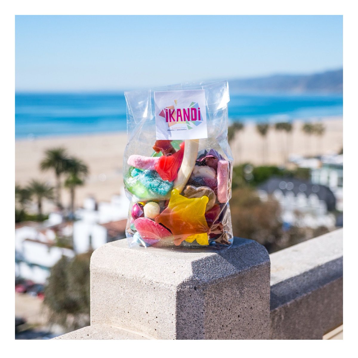 After rain comes #sunshine #SantaMonica #candy #swedishcandy #surf #ocean #sweet #LosAngeles