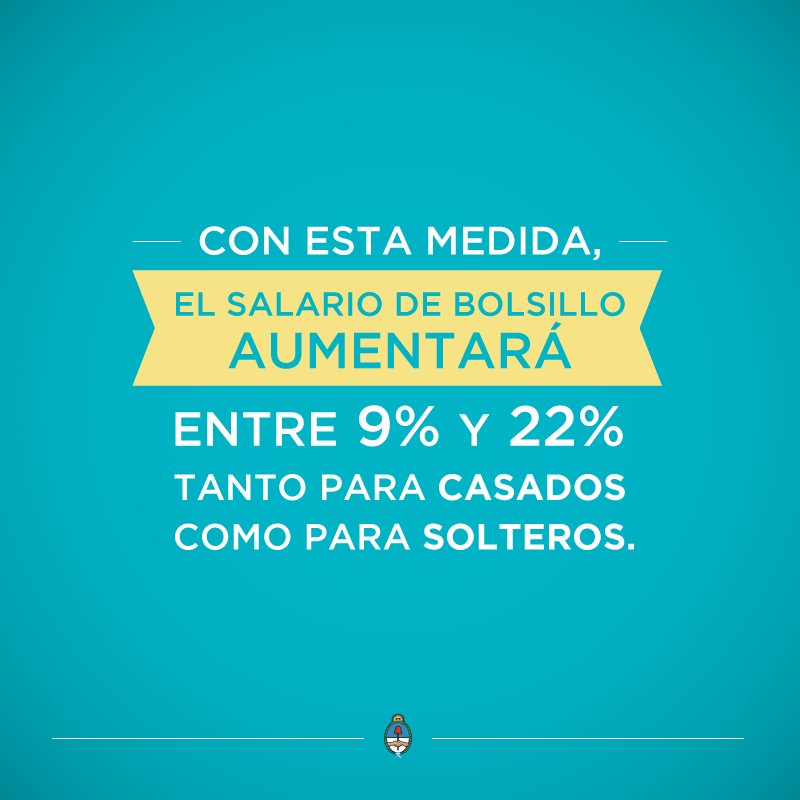CasaRosada's tweet photo. La suba del piso de #Ganancias aumenta los ingresos de muchos trabajadores. https://t.co/awwrn9QTu4 https://t.co/GT1MjsVkr8