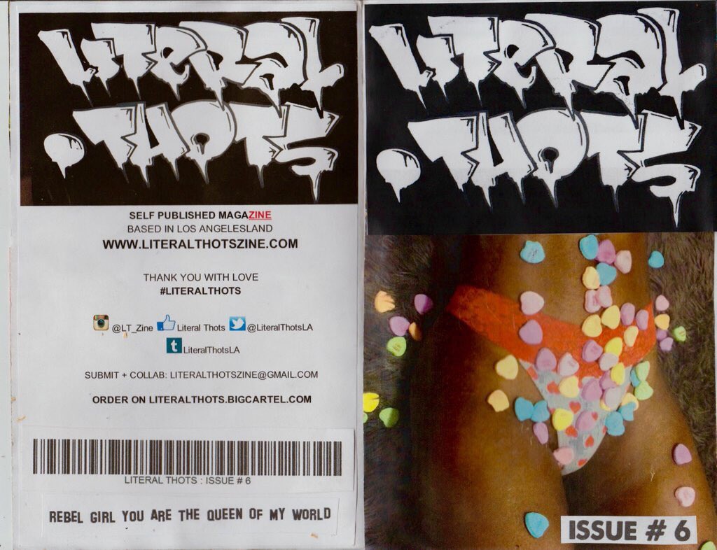 LiteralThotsLA's tweet photo. Issue 6 is available to order online ~

https://t.co/rKaJBtN8GZ 👑 https://t.co/zvMYWjbkDQ