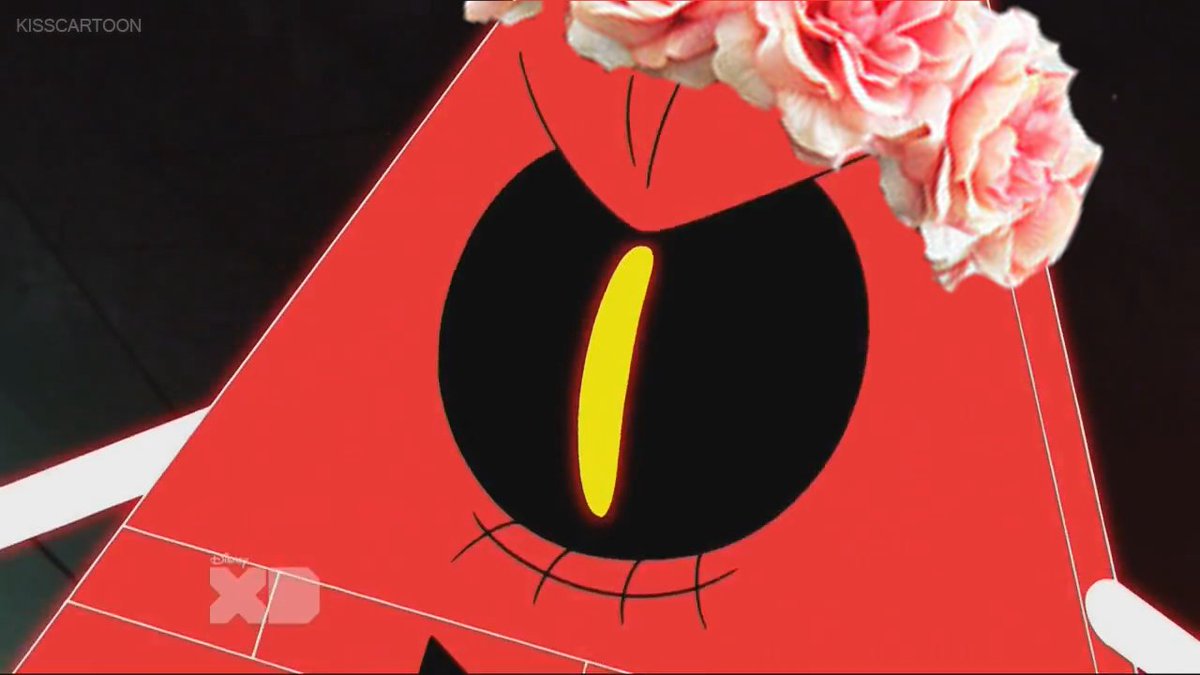 MoffBrainedPimp's tweet image. || Flower-crown Requests: 
1. Bill Cipher