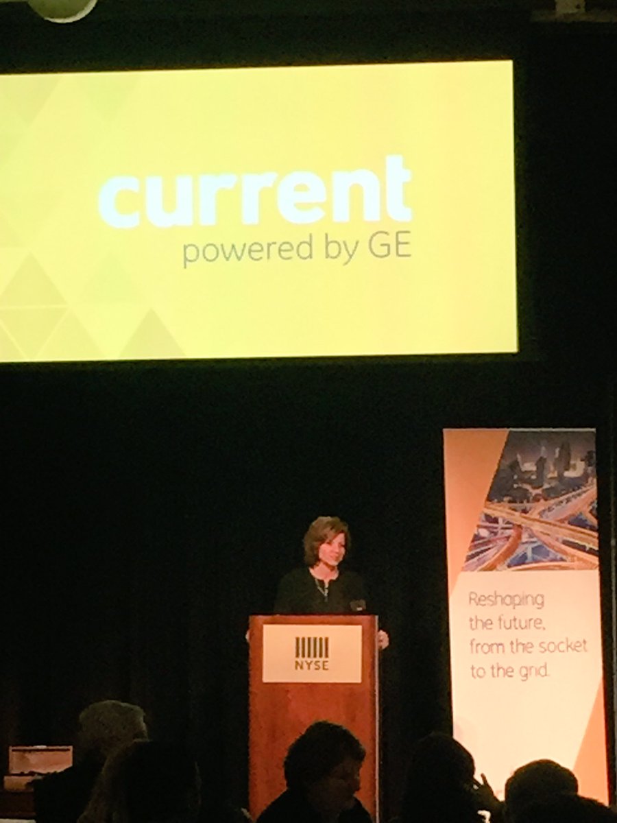 Welcoming audience to the future of energy, <a href="/mtsylvester/">Maryrose Sylvester</a> talks efficiency, intelligence and @currentbyge