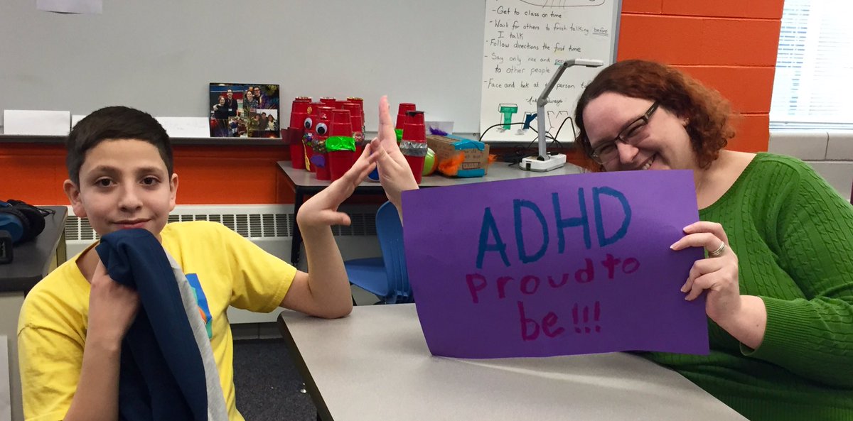 MrsBLevin's tweet photo. Sharing stories abt #ADHD during #strikeoutstigma month!  #@E2ENational @NorthwesternU #adhdproudtobe #inspire67 https://t.co/oHPzjhqiN0