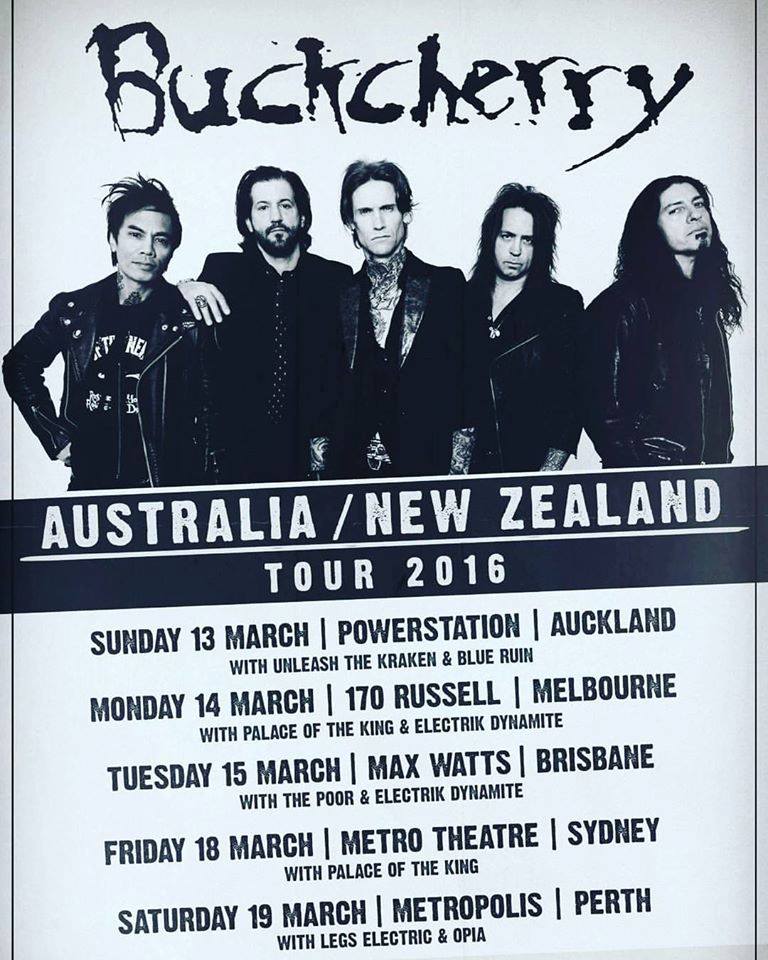 UTK_NZ's tweet photo. Check it out, 13 March at Powerstation with Buckcherry and Blue Ruin https://t.co/m3aTgV89YA https://t.co/8dHDtfzzRi