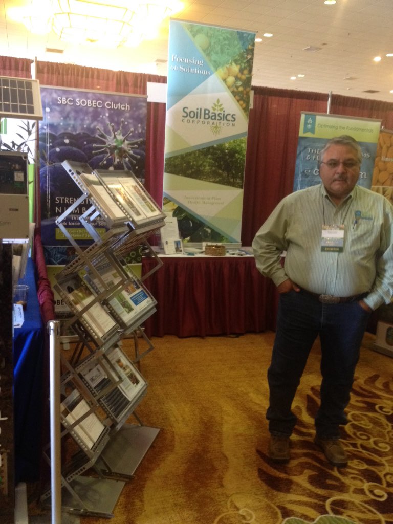 PistachioPower's tweet photo. #APGPower Come see Raymond at Soil Basics at booth #62 https://t.co/NJQkZFFZ0X