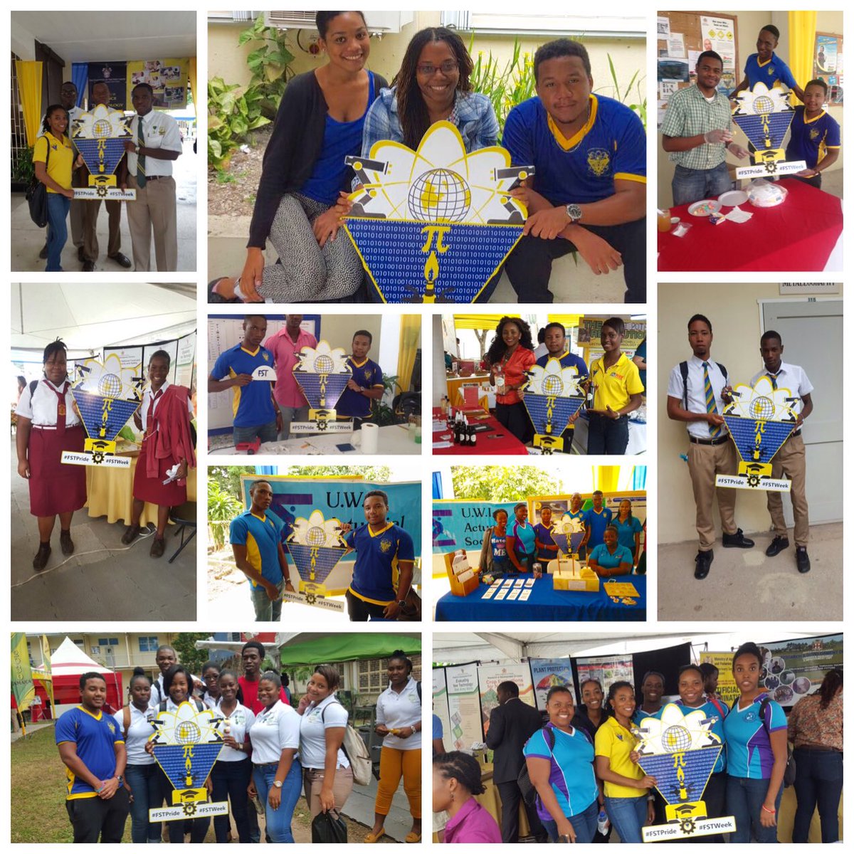chaddymacc's tweet photo. Recap of today over at @FstUwi_Mona and Research Week ! #FSTPride #FSTWeek2016 https://t.co/e13QjdxFUv