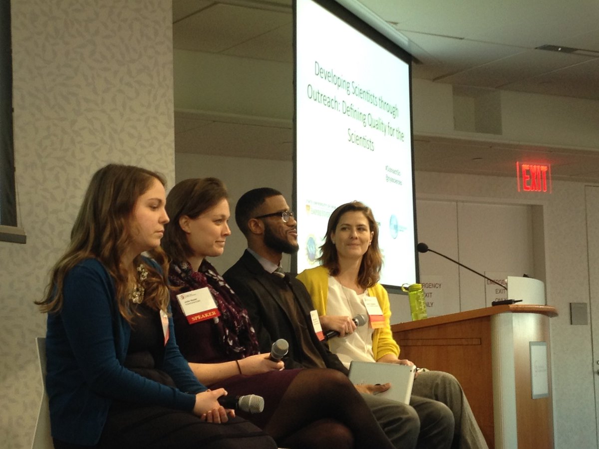BioBus's tweet photo. The 90% of scientists who won't stay in academia should do outreach. And also the 10% who stay! #OutreachSci https://t.co/XWIVypVxbo