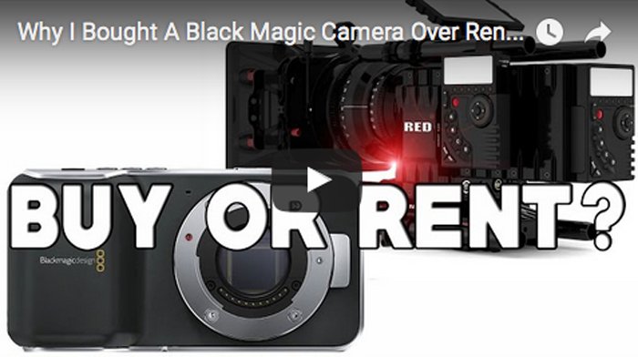 Why I Bought A #BlackMagicCamera Over Renting  #REDCamera #camera #gadgets #filmmakingcamera bit.ly/1KtuQM6