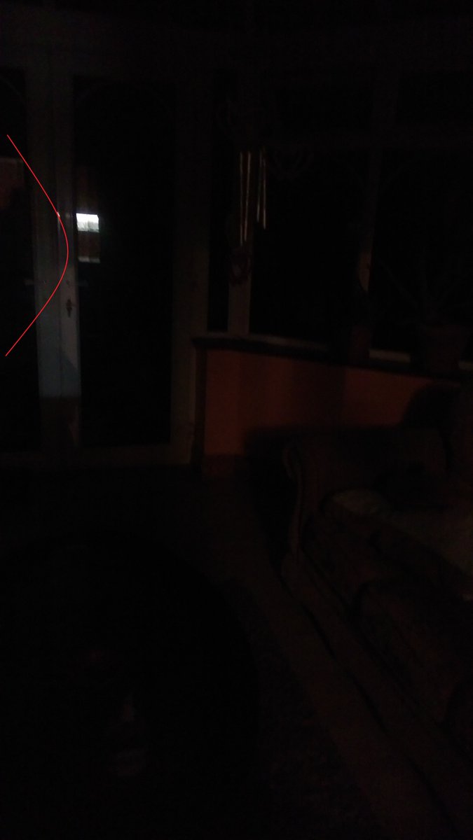 Kellsparanormal's tweet photo. finial picture of a visit to a friends house, were the only two there and no idea who this silhouette belong to. https://t.co/y7jmp5hko8