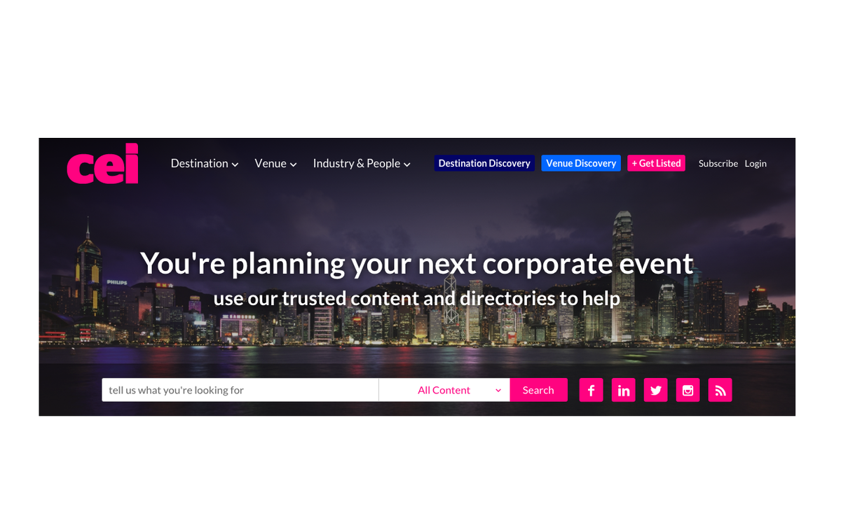 VenueDiscovery's tweet photo. #Eventprofs, it's time to discover the all-new CEI ASIA https://t.co/8XwtiOImVl #ceiasiaevolves https://t.co/syN66Q91lx