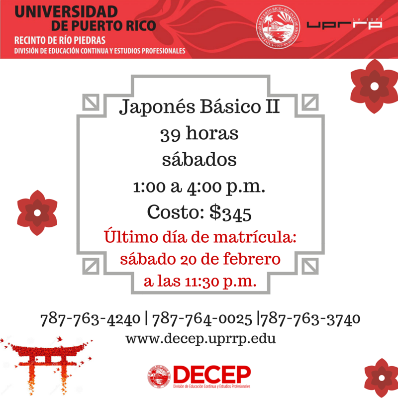 decepuprrp's tweet photo. #japones #uprrp #upr #sanjuan #puertorico #matriculate #educate #educacion #decep #pr https://t.co/BnDujm3Qrc