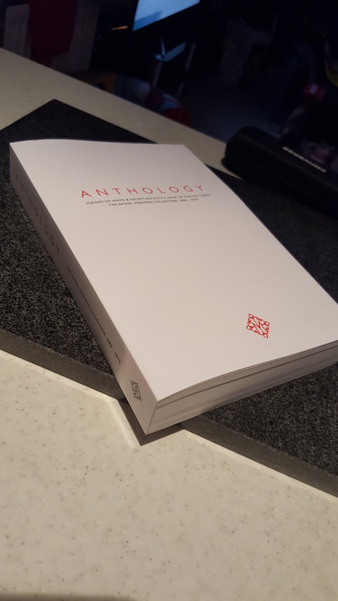 cjsmithhaggard's tweet image. Finaly got it ! Cant wait to dig into this bad boy ! #anthology #danielmadison #ellusionist