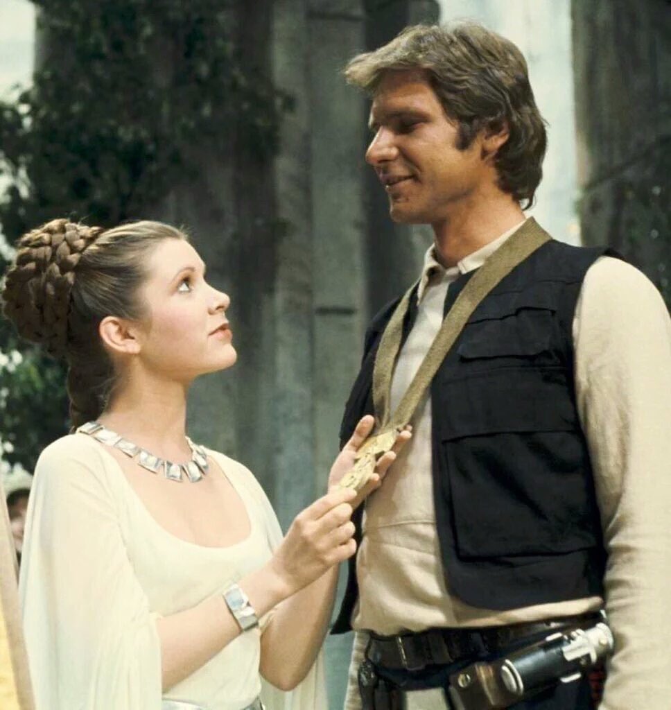 I'll always love you. From that day on Yavin 4 until now. Forever…
