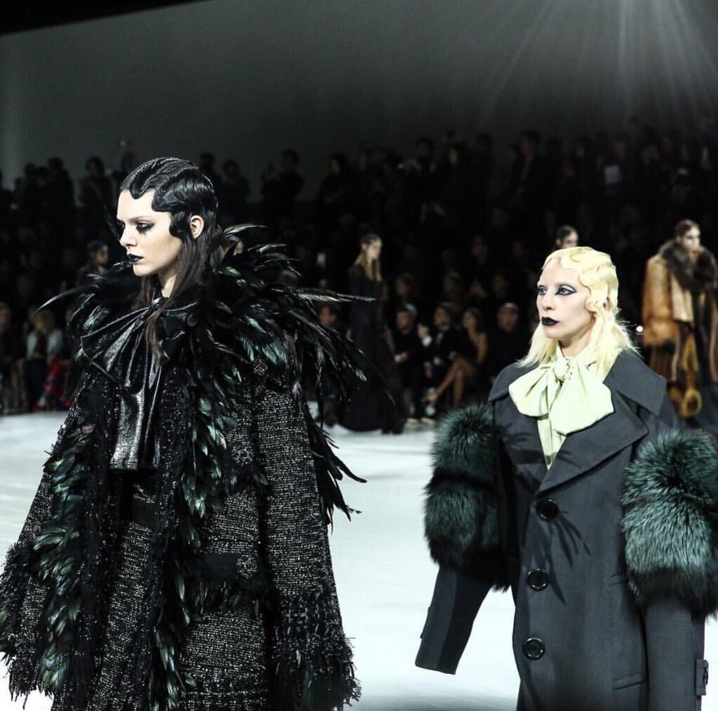 KrisJenner's tweet photo. #proudmama #epic @KendallJenner @marcjacobs @ladygaga 👏🏼 #NYFW https://t.co/CYm6KywgtX