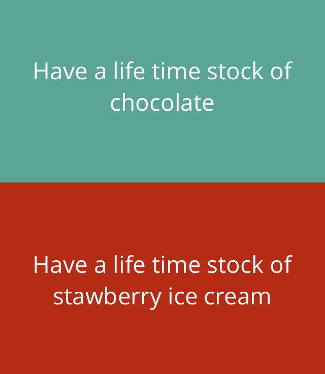 lauracamachof's tweet photo. @tessoconnell what would you choose? https://t.co/ojqTb70TRU