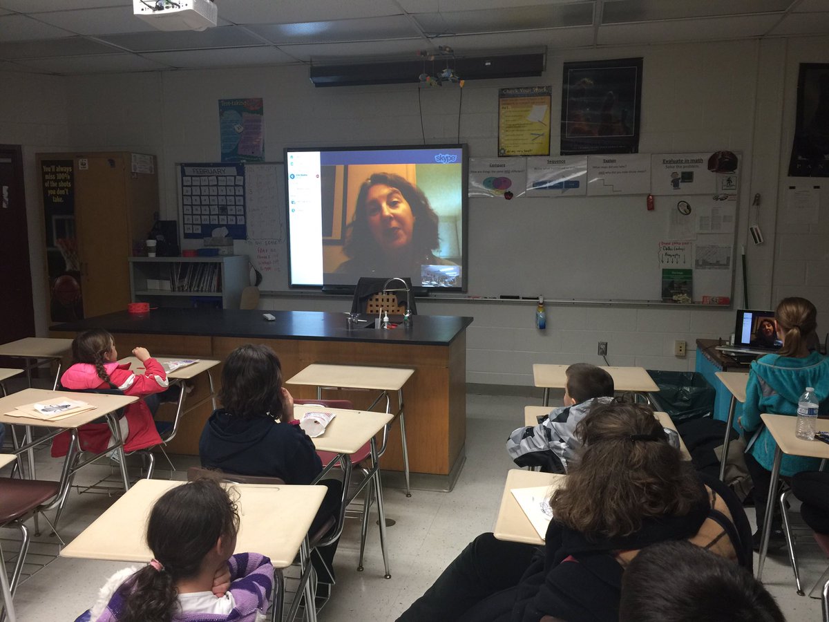 Devinej_bses's tweet photo. Author Skype w/Erin Dionne @erindionne #gvmslitnite2016 https://t.co/0J9EiBxjIS
