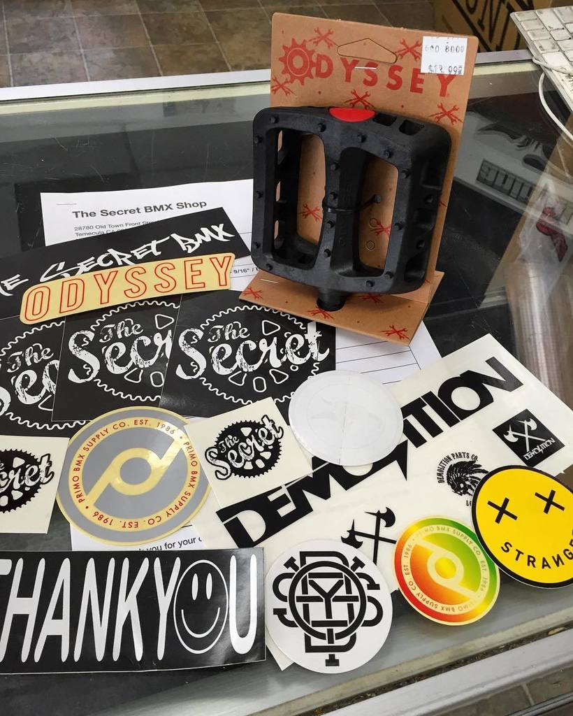 thesecretbmx's tweet image. @odysseybmx Twisted PC pedals headed to Cape Coral, Florida from THESECRETBMX.COM. Thanks! #BMX #bmxpedals …