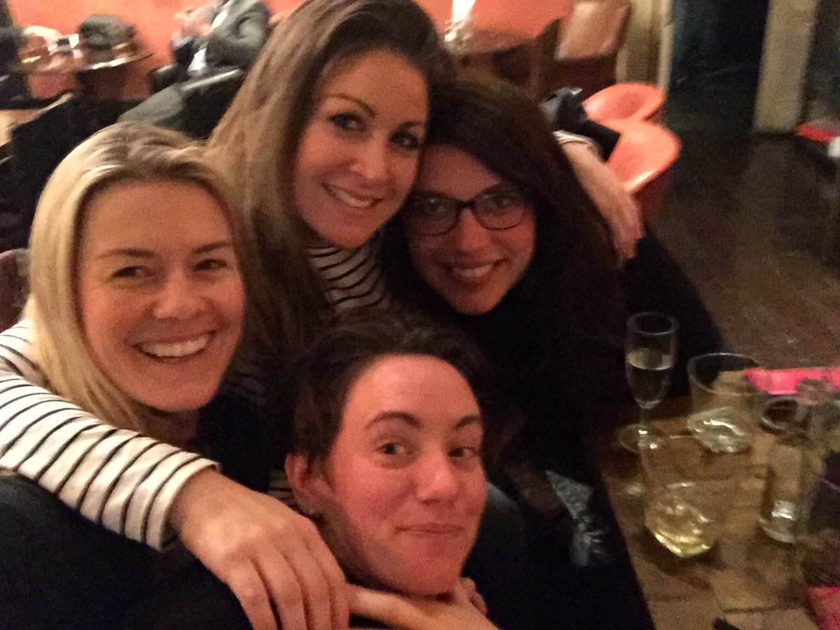 Had a great night out with these girls. Bring on an amazing 2016 of riding (and laughs) #Strongher #womenscycling
